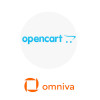 Omniva (Post24) Latvia shipping extension for OpenCart